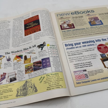 【F1_153】Handwoven March/April 2006  /INTERWEAVE PRESS