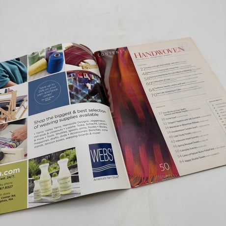 【F1_165】Handwoven May/June 2013  /INTERWEAVE PRESS