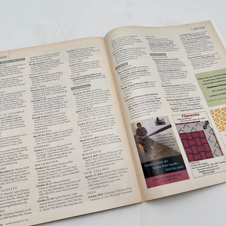 【F1_232】Handwoven November/Dicember 2009  /INTERWEAVE PRESS