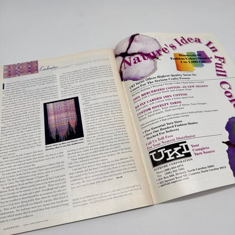 【F1_264】Handwoven January/February 2002  /INTERWEAVE PRESS