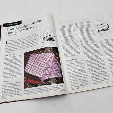 【F1_214】Handwoven May/June 1994  /INTERWEAVE PRESS