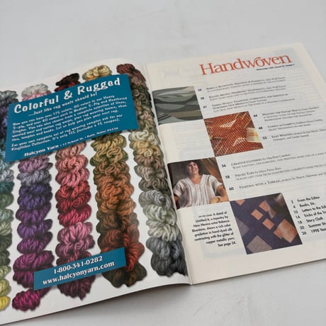 【F1_152】Handwoven March/April 1999  /INTERWEAVE PRESS