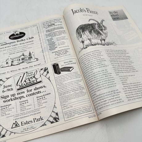 【F1_113】Spin-Off The Magazine for Handspinners Spring 1996  /INTERWEAVE PRESS