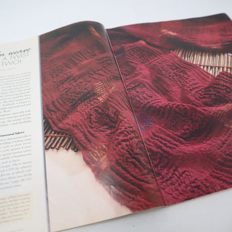 【古本】B2_205　HANDWOVEN January / February 2003