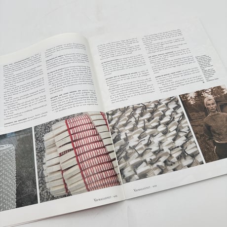 【F1_103】VAV MAGASINET 4/05 /Scandinavian Weaving Magazine  /Scandinavian Weaving Magazine 和訳付