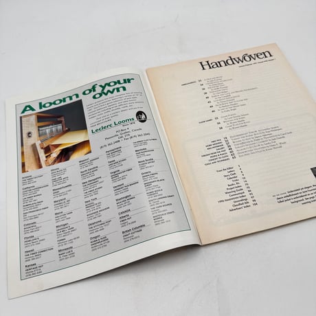 【F1_202】Handwoven January/February 1997  /INTERWEAVE PRESS