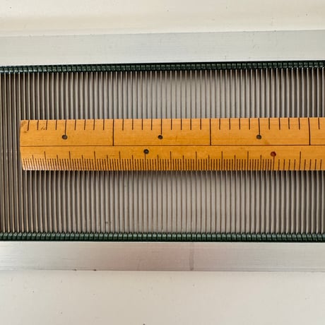 【DA113】<東京手織機> 金筬 10cm間50羽 内寸80cm