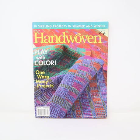 【古本】B2_222　HANDWOVEN May / June 2006