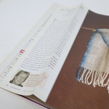 【古本】B2_207　HANDWOVEN May / June 2003