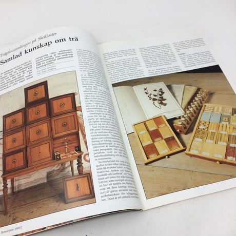 【古本】B199   Hemslöjden Magazine   1989/1