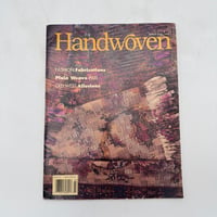 【F1_209】Handwoven March/April 1996  /INTERWEAVE PRESS