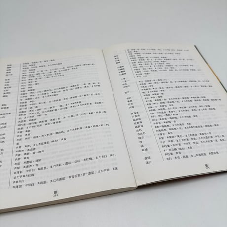 【J1_253】草木染 日本色名事典 /山崎青樹 /美術出版社