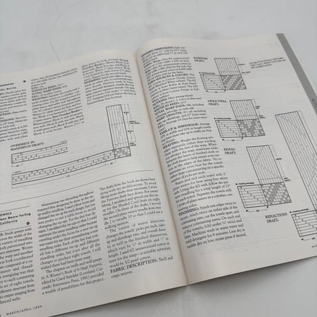 【F1_152】Handwoven March/April 1999  /INTERWEAVE PRESS