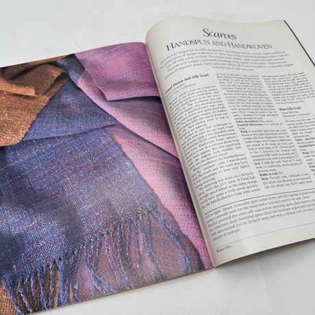 【F1_112】Spin-Off The Magazine for Handspinners winter 1991  /INTERWEAVE PRESS
