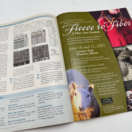 【F1_241】Handwoven January/February 2007  /INTERWEAVE PRESS