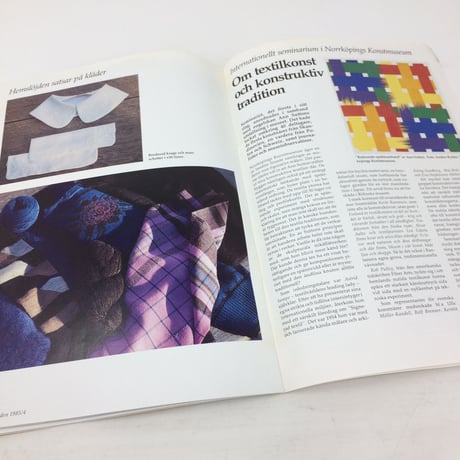 【古本】B188    Hemslöjden  Magazine  1985/4