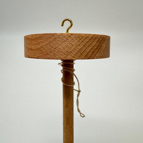 【D468】<金の羊>スピンドル 長さ33.5cm
