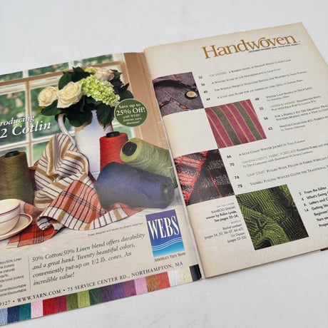 【F1_228】Handwoven November/Dicember 2006  /INTERWEAVE PRESS
