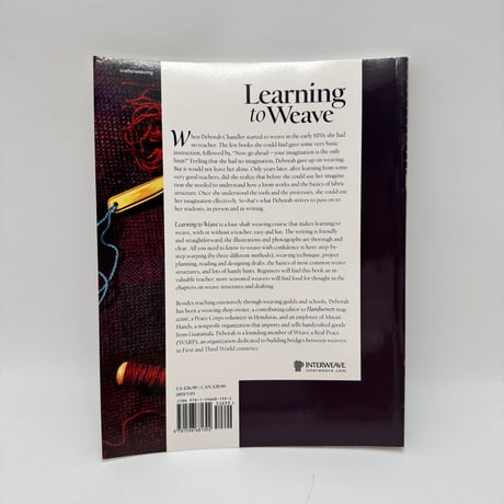【F1_077】Learning to Weave /Deborah Chandler
