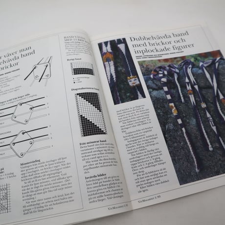 【古本】B2_258　Vav Magasinet　VÄVMAGASINET NR1 1993