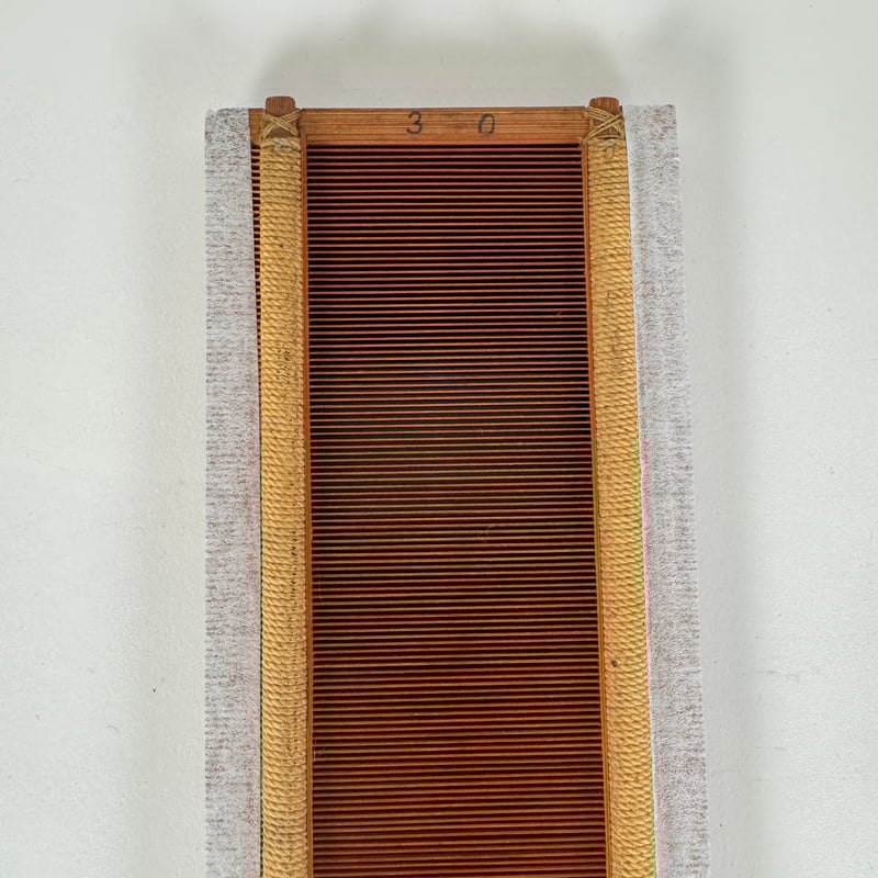 竹製 絹筬 鯨20羽 全317羽 有効幅2尺(約60.5cm) DA074】竹筬 鯨30羽 内寸88.5cm | 染め・織り道具 SHIRO.