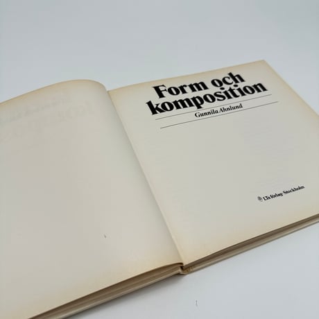 【B7_357】Form och komposition /Gunnila Ahnlund