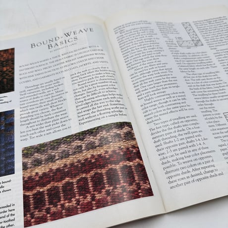 【F1_220】Handwoven  September/October 1994  /INTERWEAVE PRESS