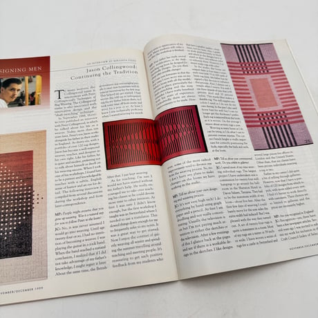 【F1_188】Handwoven November/Dicember 1999  /INTERWEAVE PRESS
