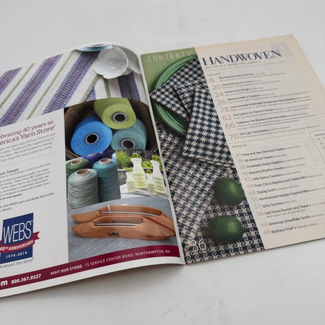 【F1_166】Handwoven May/June 2014  /INTERWEAVE PRESS