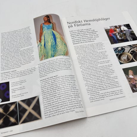 【F1_110】VAV MAGASINET nr 1:2003 /Scandinavian Weaving Magazine  /Scandinavian Weaving Magazine 英訳付