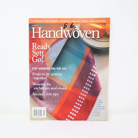 【古本】B2_202　HANDWOVEN May / June 2002