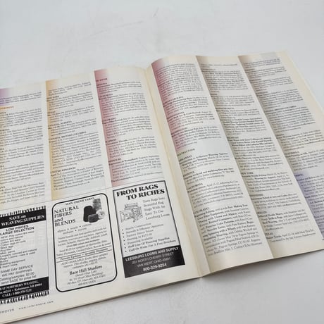【F1_218】Handwoven March/April 2002  /INTERWEAVE PRESS