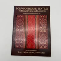 【F1_288】Bolivian Indian Textiles: Traditional Designs and Costumes /Tamara E. Wasserman /Dover Pubns