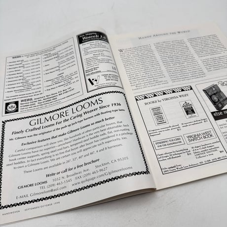 【F1_177】Handwoven  September/October 1998  /INTERWEAVE PRESS