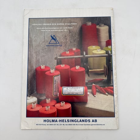 【F1_111】VAV MAGASINET nr 1:2002 /Scandinavian Weaving Magazine  /Scandinavian Weaving Magazine 英訳付