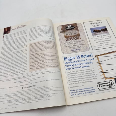 【F1_206】Handwoven May/June 2002  /INTERWEAVE PRESS