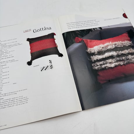 【F1_109】VAV MAGASINET nr 3:2002 /Scandinavian Weaving Magazine  /Scandinavian Weaving Magazine