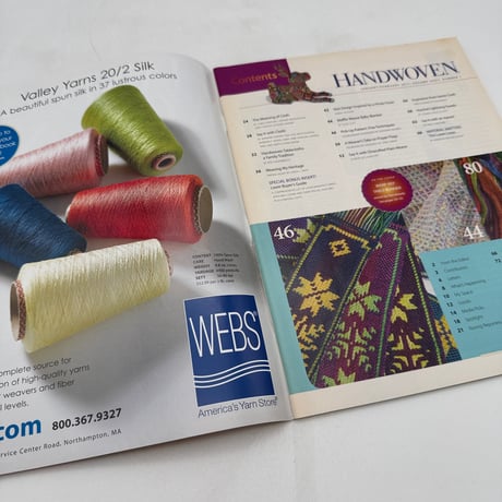 【F1_154】Handwoven January/February 2011  /INTERWEAVE PRESS