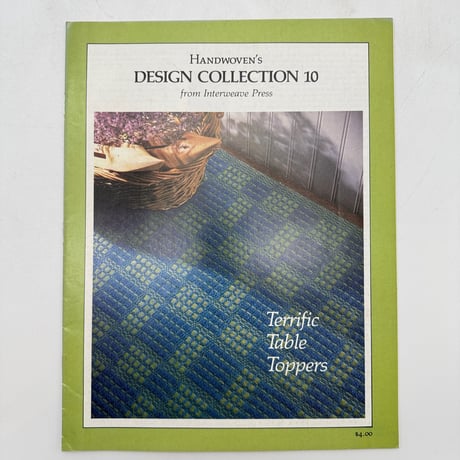 【F1_121】Handwoven's Design Collection 10 Terrific Table Toppers  /INTERWEAVE PRESS
