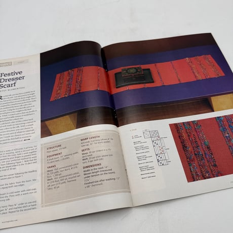 【F1_162】Handwoven January/February 2014  /INTERWEAVE PRESS