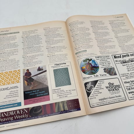 【F1_225】Handwoven March/April 2010  /INTERWEAVE PRESS