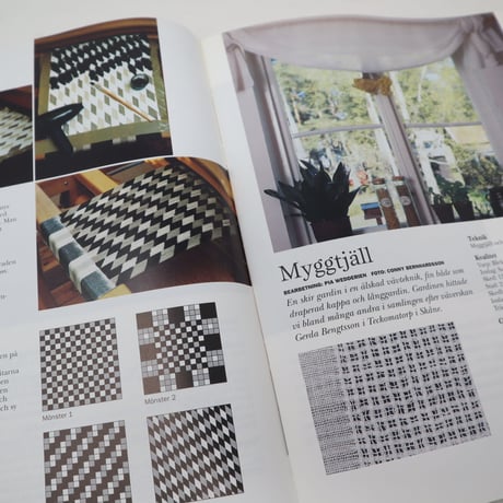 【古本】B2_266　Vav Magasinet　VÄVMAGASINET NR4 1999   英訳小冊子付
