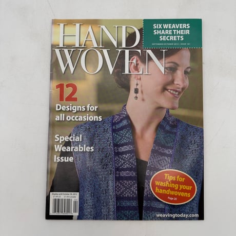 【F1_169】Handwoven  September/October 2012  /INTERWEAVE PRESS