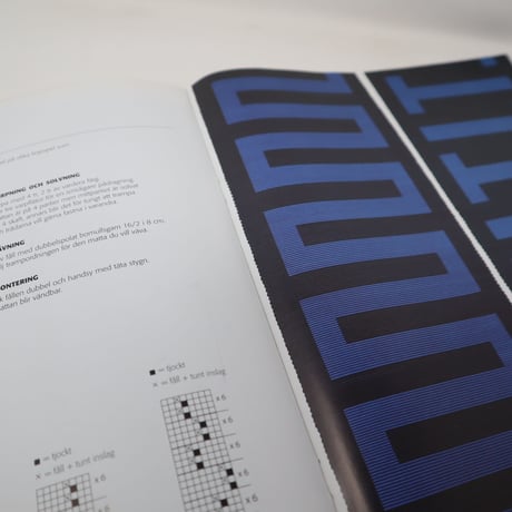 【古本】B2_144　Vav Magasinet　VÄVMAGASINET NR4 2005 日本語訳冊子付