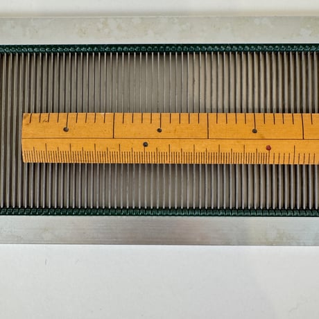【DA515】<東京手織機> 金筬 10cm間40羽 内寸100cm