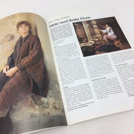 【古本】B206   Hemslöjden  Magazine   1987/5