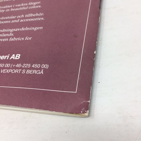 【古本】B213   Hemslöjden  Magazine  1988/2
