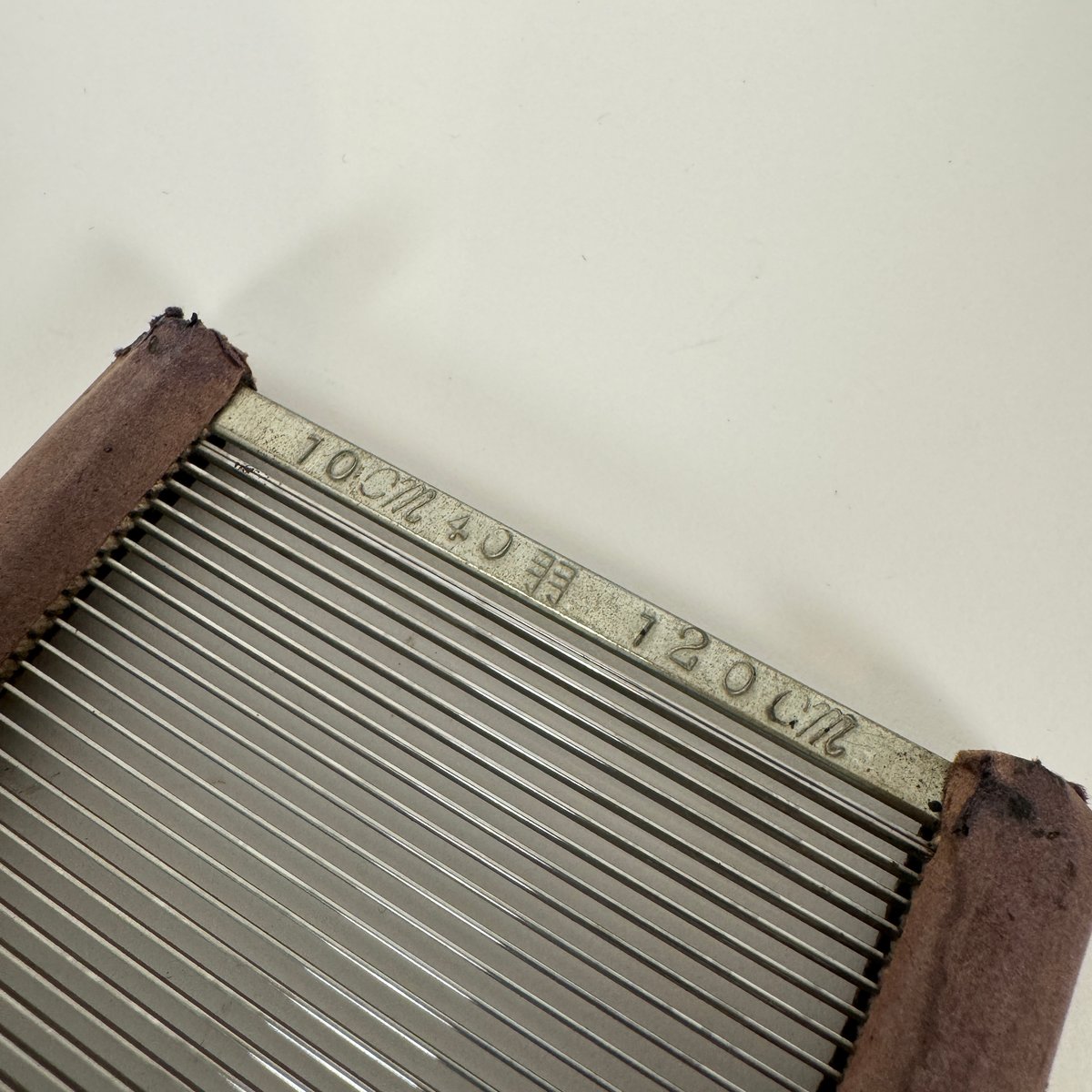 大鑓金具一式￼ D573】<小川>金筬 10cm間40羽 内寸120cm | 染め・織り道具 SHIRO.