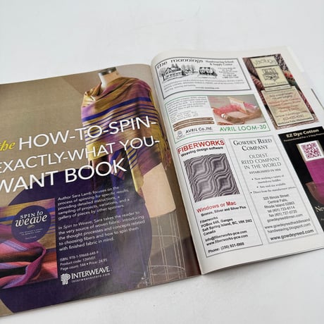 【F1_244】Handwoven March/April 2013  /INTERWEAVE PRESS