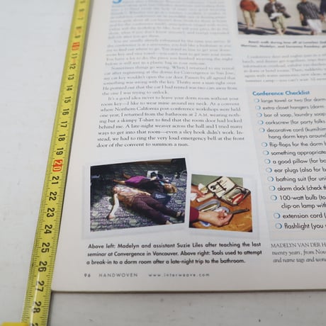 【古本】B2_217　HANDWOVEN May / June 2005